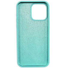 Чохол-силікон оригінал Full Soft Matte (no logo) iPhone 15 Pro Max, бірюзовий