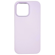 Чохол-силікон оригінал Full Soft Matte (no logo) iPhone 15 Pro Max, Лавандовий