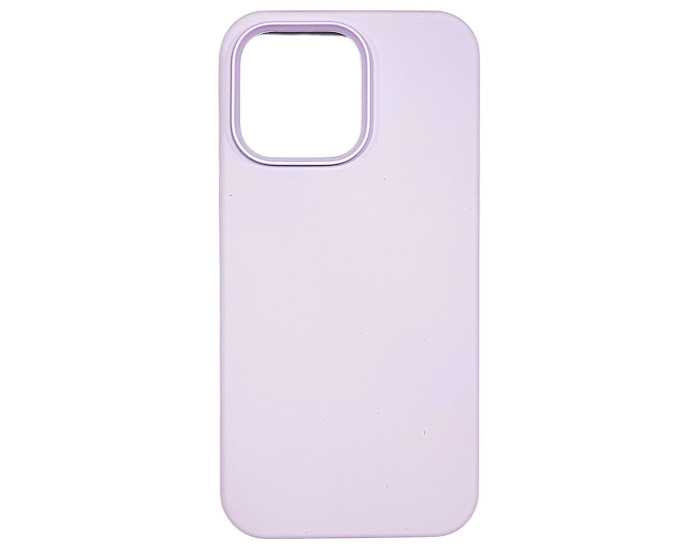 Чохол-силікон оригінал Full Soft Matte (no logo) iPhone 15 Pro Max, Лавандовий
