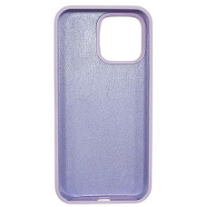 Чохол-силікон оригінал Full Soft Matte (no logo) iPhone 15 Pro Max, Лавандовий