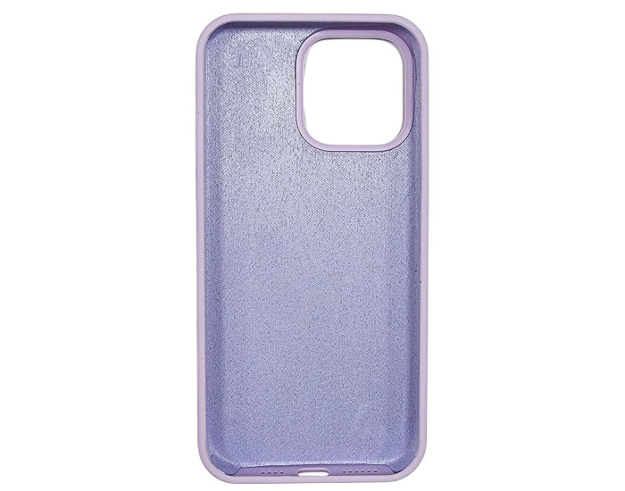 Чохол-силікон оригінал Full Soft Matte (no logo) iPhone 15 Pro Max, Лавандовий