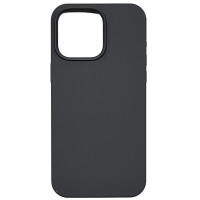Чохол-силікон оригінал Full Soft Matte (no logo) iPhone 15 Pro Max, Темно-сірий