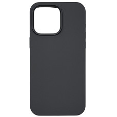Чохол-силікон оригінал Full Soft Matte (no logo) iPhone 15 Pro Max, Темно-сірий