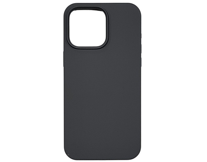 Чохол-силікон оригінал Full Soft Matte (no logo) iPhone 15 Pro Max, Темно-сірий