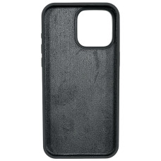 Чохол-силікон оригінал Full Soft Matte (no logo) iPhone 15 Pro Max, Темно-сірий
