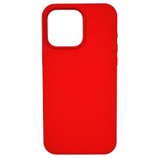 Чохол-силікон оригінал Full Soft Matte (no logo) iPhone 15 Pro Max, червоний