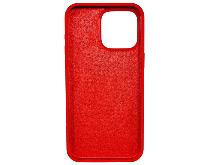 Чохол-силікон оригінал Full Soft Matte (no logo) iPhone 15 Pro Max, червоний