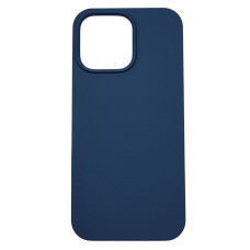 Чохол-силікон оригінал Full Soft Matte (no logo) iPhone 15 Pro Max, чорничний