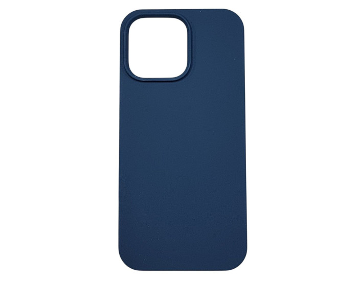 Чохол-силікон оригінал Full Soft Matte (no logo) iPhone 15 Pro Max, чорничний