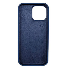 Чохол-силікон оригінал Full Soft Matte (no logo) iPhone 15 Pro Max, чорничний