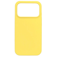 Чохол-силікон оригінал Case Full Protective (no logo) iPhone 17 Pro, Жовтий