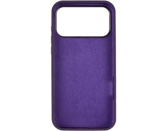 Чехол-силикон оригинал Case Full Protective (no logo) iPhone 17 Pro, ультра-фиолетовый