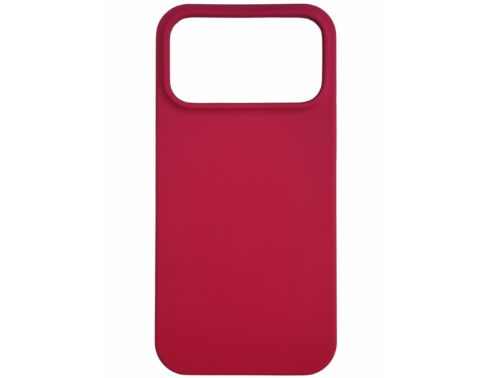 Чехол-силикон оригинал Case Full Protective (no logo) iPhone 17 Pro, красная роза