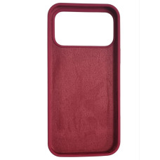 Чехол-силикон оригинал Case Full Protective (no logo) iPhone 17 Pro, красная роза