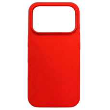Чехол-силикон оригинал Case Full Protective (no logo) iPhone 17 Pro, красный