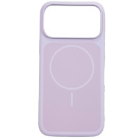 Чехол-силикон Velvet Ring MagSafe iPhone 17 Pro Max, лавандовый
