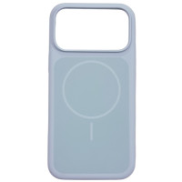 Чохол-силікон Velvet Ring MagSafe iPhone 17 Pro Max, солодкий синій