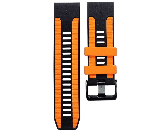 Ремінець Sripe для Garmin 22mm, Помаранчевий