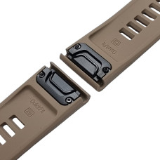 Ремінець Sripe для Garmin 26mm, Коричневий