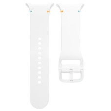 Ремешок для Samsung Galaxy Watch 9 (40/44mm) /8 (40/44mm) /8 Classic (S / 113mm) белый