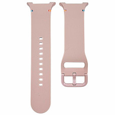 Ремешок для Samsung Galaxy Watch 9 (40/44mm) /8 (40/44mm) /8 Classic (S / 113mm) розовый песок