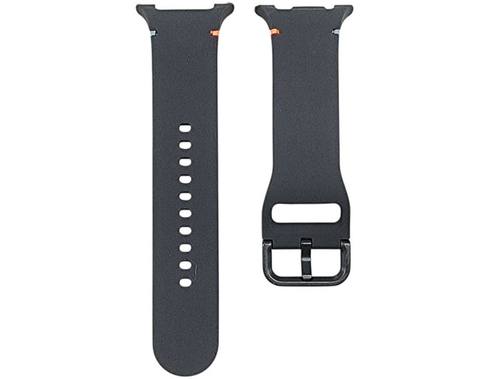 Ремешок для Samsung Galaxy Watch 9 (40/44mm) /8 (40/44mm) /8 Classic (S / 113mm) темно-серый