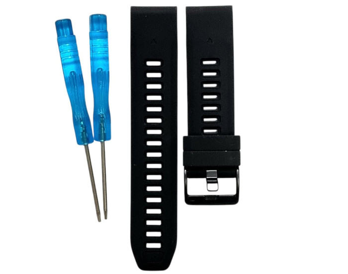 Ремінець для Garmin 22mm, чорний