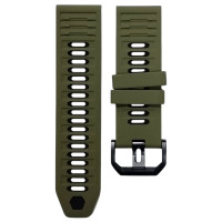 Ремінець для Garmin 26mm, оливковий/чорний