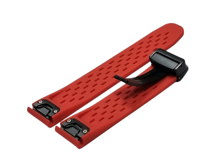 Ремінець перфорація для Garmin 20mm, червоний