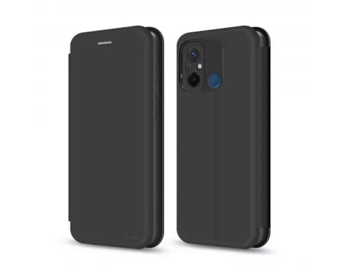 Чехол-книга Make Flip Xiaomi Redmi 12C, Black