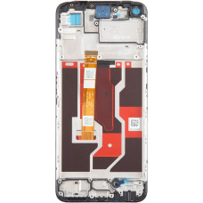 Дисплей з сенсорним екраном (модуль) Realme 9i / Oppo A96 4G, чорний з рамкою оригінал (BS066FBM-L05-MB00) (FPC-HTF066F012)
