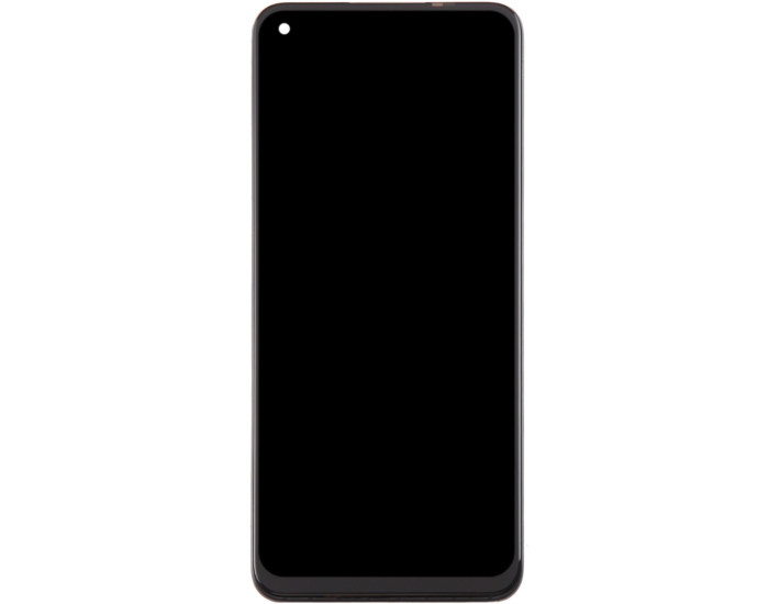 Дисплей с сенсорным экраном (модуль) Realme 9i / Oppo A96 4G, черный с рамкой оригинал (BS066FBM-L05-MB00) (FPC-HTF066F012)
