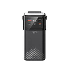 Портативна батарея (Power Bank) XO PR285 (PD20W+QC22.5W) Four cables + Lighting 30000 mAh, чорний