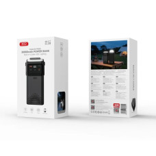 Портативна батарея (Power Bank) XO PR285 (PD20W+QC22.5W) Four cables + Lighting 30000 mAh, чорний