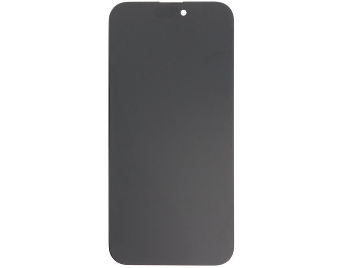 Дисплей с сенсорным экраном (модуль) iPhone 15 Pro Max, черный, оригинал восстановленный, с верхним шлейфом