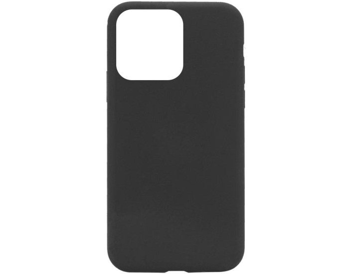 Чохол-силікон оригінал Full Soft Matte with MagSafe (no logo) iPhone 15 Pro Max, чорний
