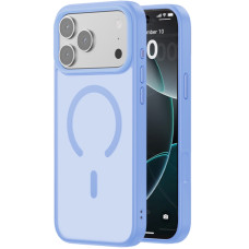 Чехол-силикон Blueo Skin Friendly Frosted with MagSafe iPhone 17 Pro Max, голубой
