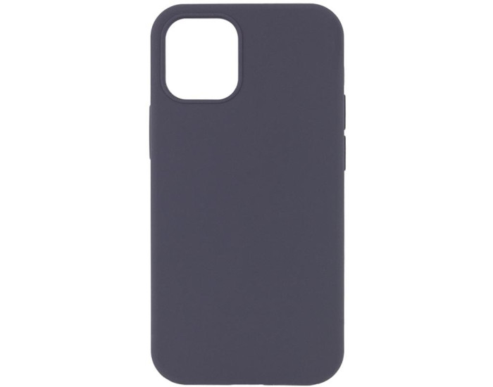 Чохол-силікон оригінал Full Soft Matte (no logo) iPhone 13 Mini, Темно-сірий