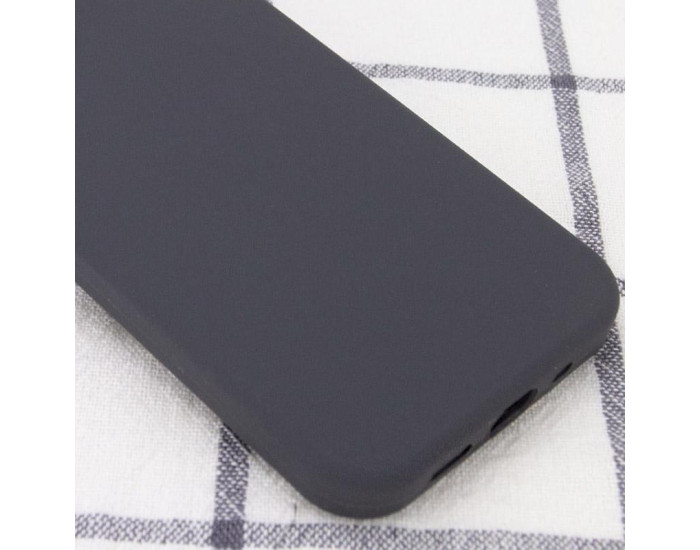 Чохол-силікон оригінал Full Soft Matte (no logo) iPhone 13 Mini, Темно-сірий