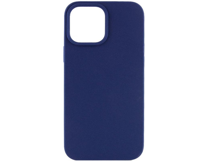 Чохол-силікон оригінал Full Soft Matte (no logo) iPhone 13 Mini, глибокий-синій
