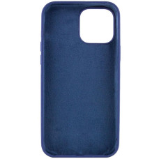 Чохол-силікон оригінал Full Soft Matte (no logo) iPhone 13 Mini, глибокий-синій