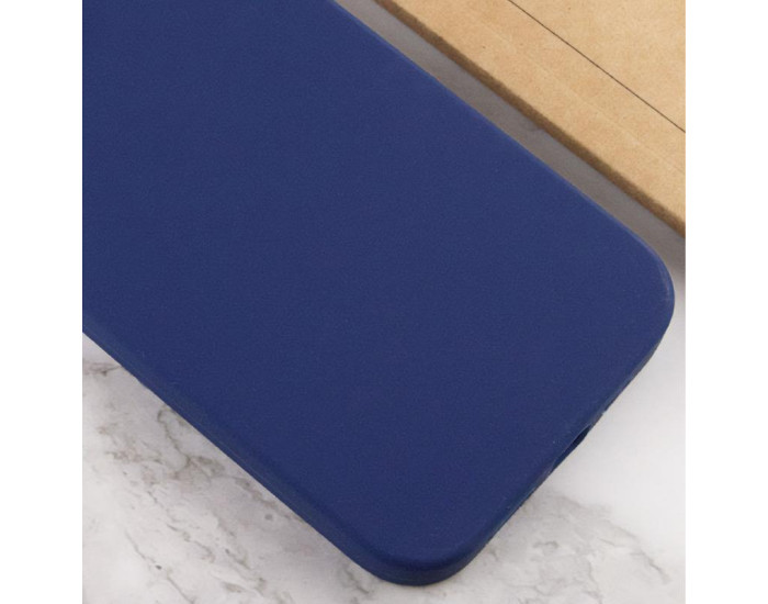 Чохол-силікон оригінал Full Soft Matte (no logo) iPhone 13 Mini, глибокий-синій