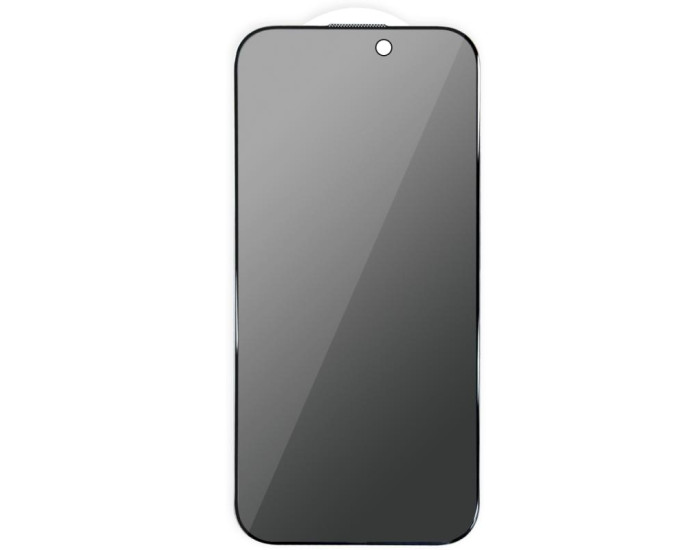 Защитное стекло Privacy 5D Anti-Static iPhone 17 /16 Pro, черное