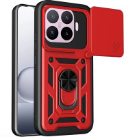 Чохол-Ударостійкий Camshield Serge Ring Xiaomi 17T Pro, червоний