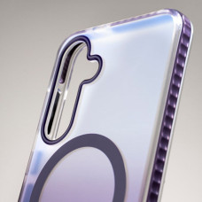 Чехол-силикон Proove Shadow Star Case with MagSafe Ring Samsung S25 Ultra, синий