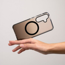Чехол-силикон Proove Shadow Star Case with MagSafe Ring Samsung S25 Ultra, синий