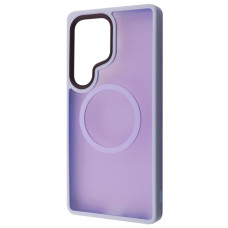 Чохол-силікон WAVE Matte Insane Case with MagSafe Ring Samsung S25 Ultra, світло-фіолетовий