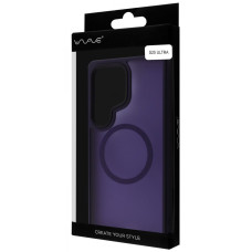 Чохол-силікон WAVE Matte Insane Case with MagSafe Ring Samsung S25 Ultra, світло-фіолетовий