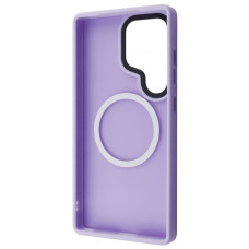 Чохол-силікон WAVE Matte Insane Case with MagSafe Ring Samsung S25 Ultra, світло-фіолетовий