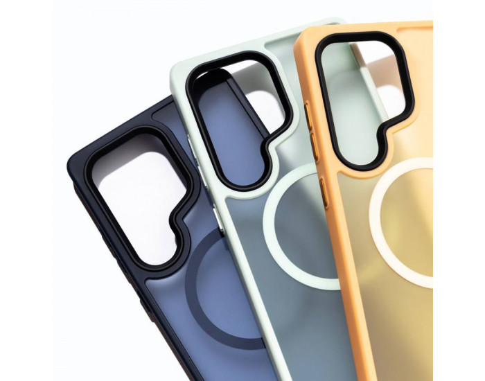 Чохол-силікон WAVE Matte Insane Case with MagSafe Ring Samsung S25 Ultra, світло-фіолетовий